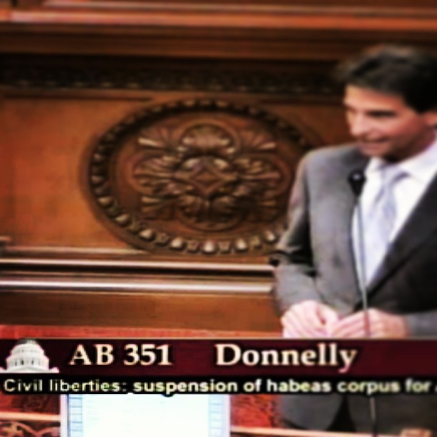 California Senate Votes to Reject NDAA “Indefinite Detention.” 37-0