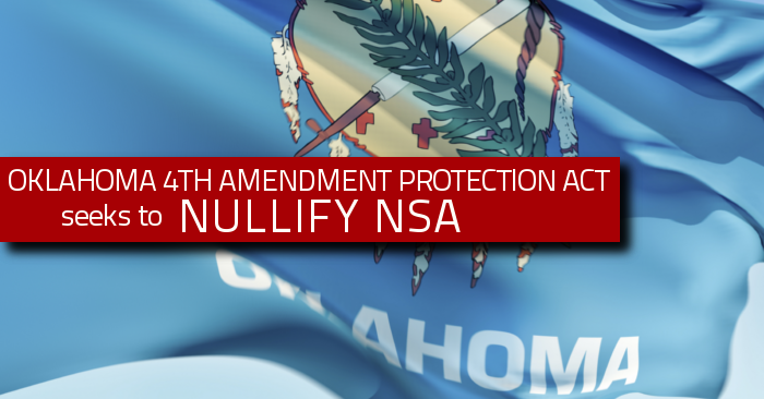Oklahoma Action Alert: Support SB1252, Help Nullify NSA Spying