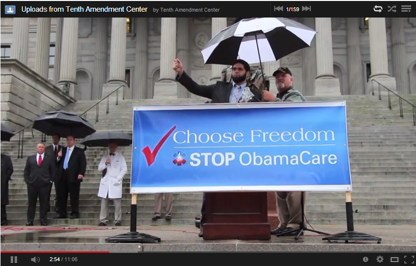 Nullify Obamacare: Michael Lotfi speaks in support of South Carolina H3101
