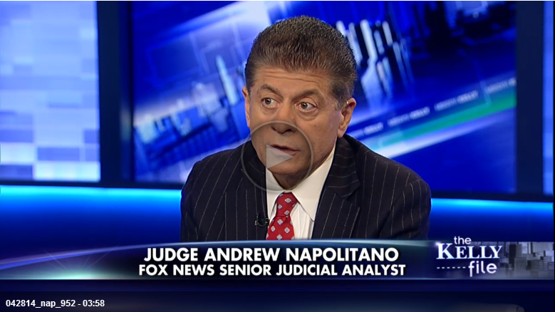 Judge Napolitano: Popular Vote would Kiss Away State Sovereignty
