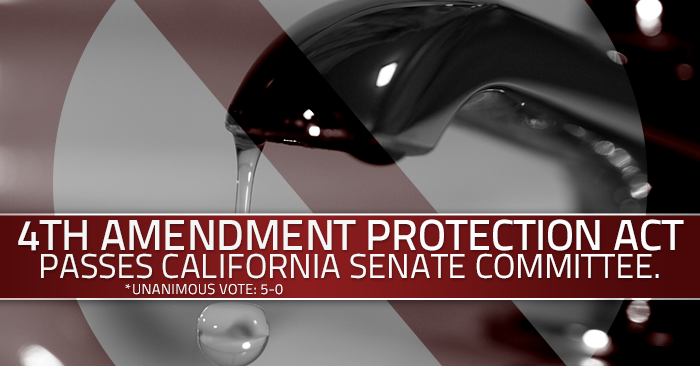 California Senate committee passes bill to turn off resources to NSA, 5-0