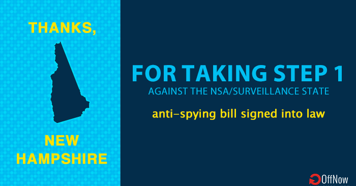 Anti-Spying bill signed into law in New Hampshire