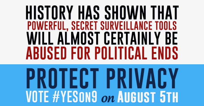 Yes on 9: Missouri Poised to Take a First Step Against Big Brother