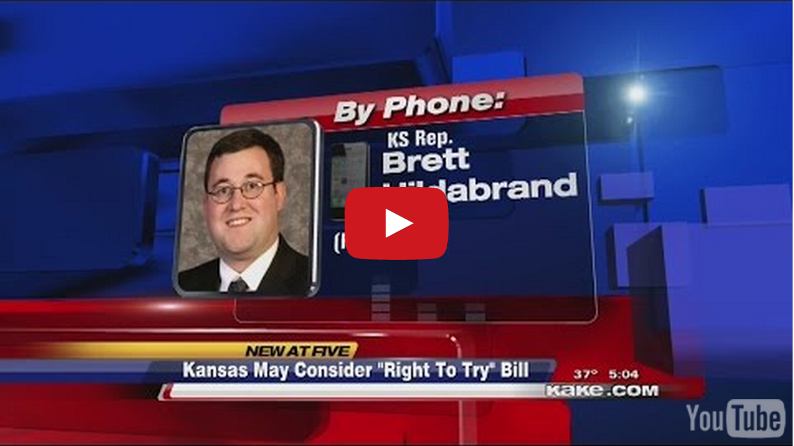 Kansas ‘Right to Try’ Bill Receives Favorable Mainstream Media Coverage