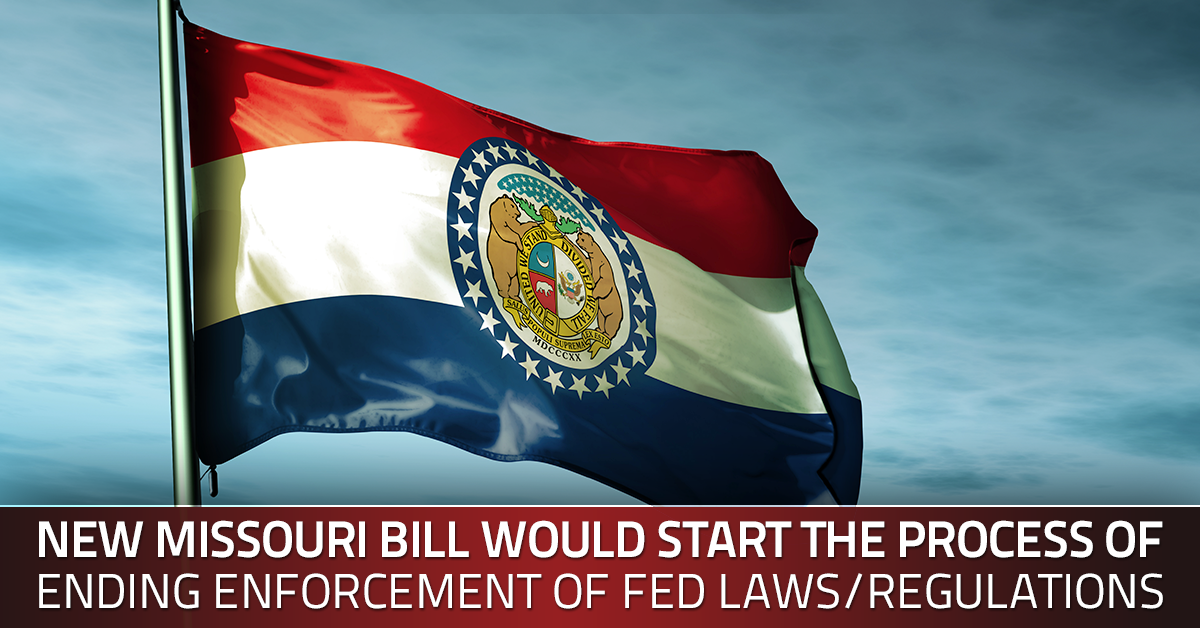 Missouri Bill Sets the Stage for Ending Cooperation with Feds