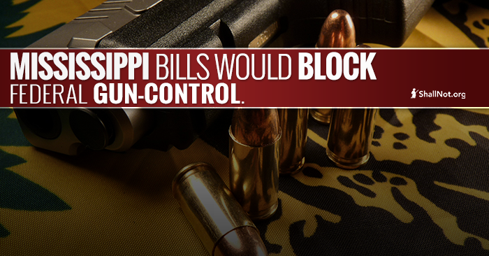 Mississippi Legislation Declares All Federal Gun Control Unconstitutional