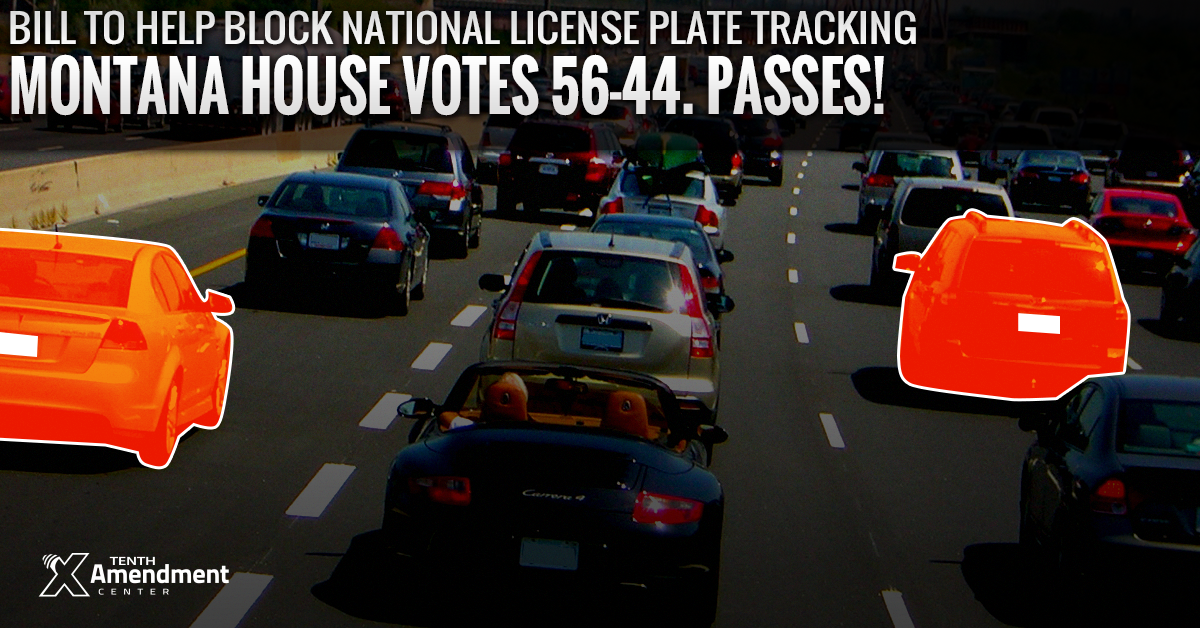 Montana House Passes Bill to Help Block National License Plate Tracking Program, 56-44