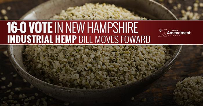 Unanimous Vote Moves Industrial Hemp Bill Forward in New Hampshire