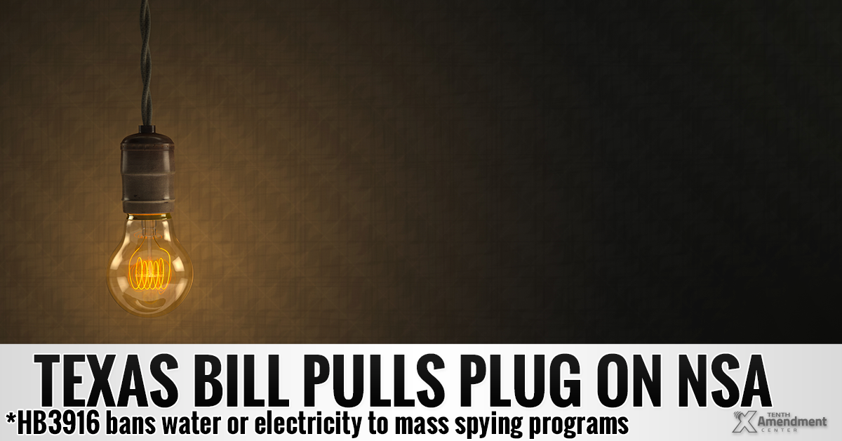 Texas Bill Would Turn Off Power to Massive NSA Surveillance Facility