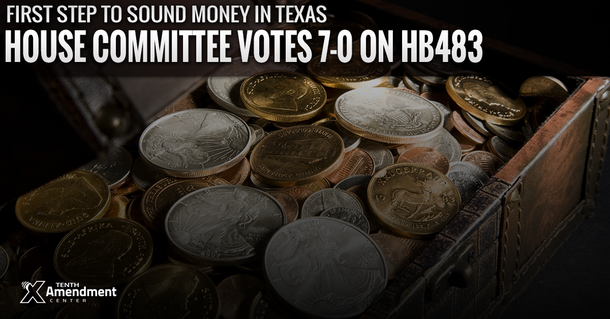 Texas Bill to Establish Bullion Depository, Help Facilitate Transactions in Gold and Silver, Passes Committee 7-0