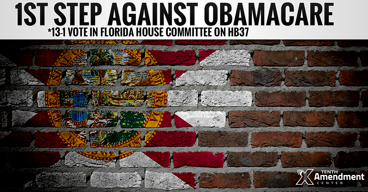 Florida Bill Expanding Health Freedom and Setting Stage to Nullify Obamacare Clears Committee