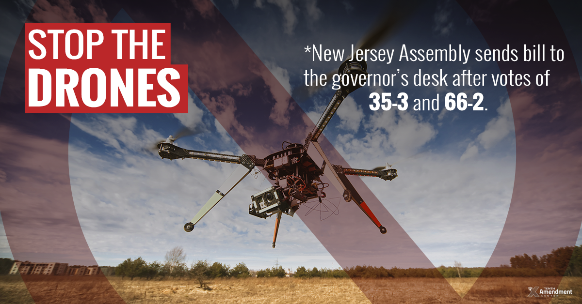 To the Governor’s Desk: New Jersey Passes Bill Attacking Drone Spying