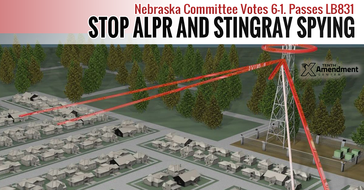 Nebraska Bill to Stop ALPR and Stingray Spying Passes Committee 6-1