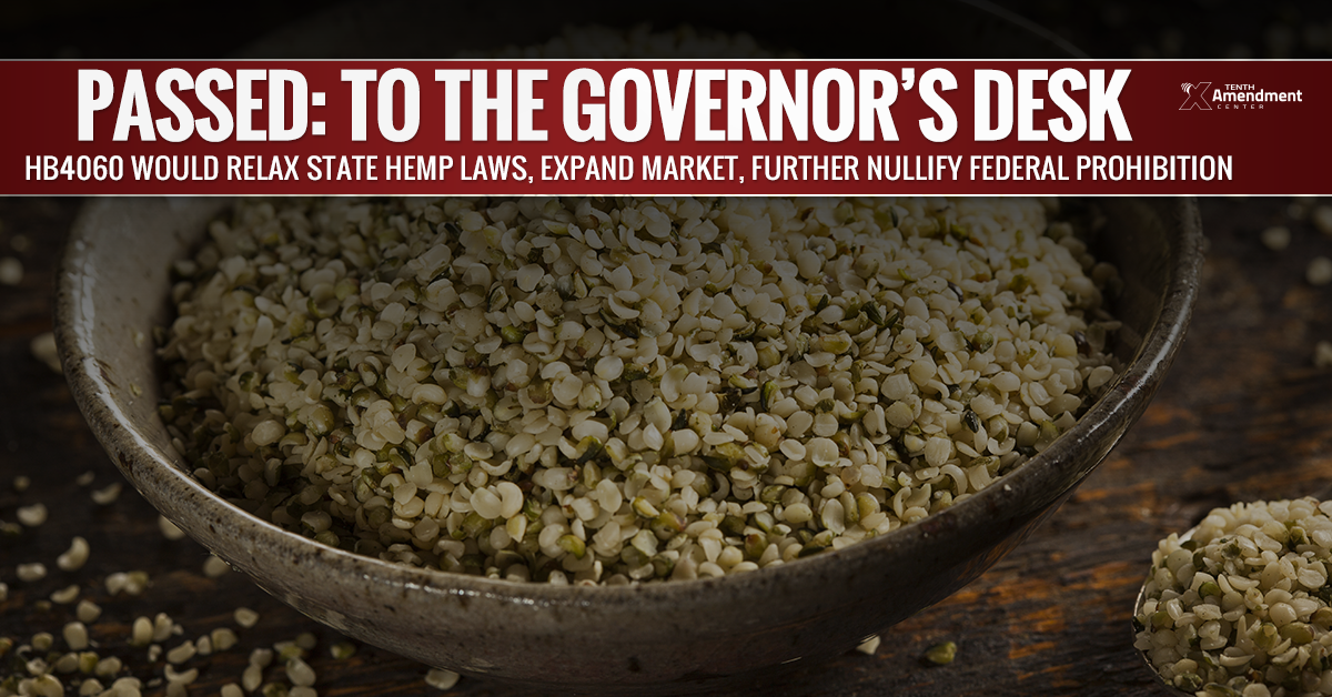 To the Governor’s Desk: Oregon Bill to Expand Hemp Market, Further Nullify Federal Prohibition