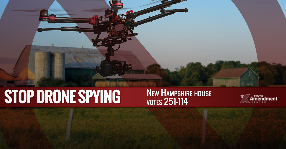 New Hampshire House Passes Bill Taking on Drone Spying; Would Also Hinder Some Federal Surveillance