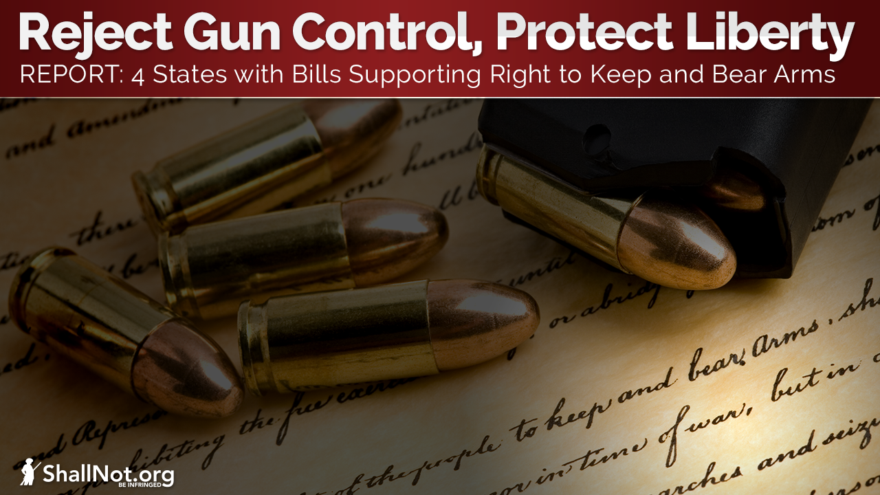 Special Report: 4 States with Bills Protecting the 2nd Amendment