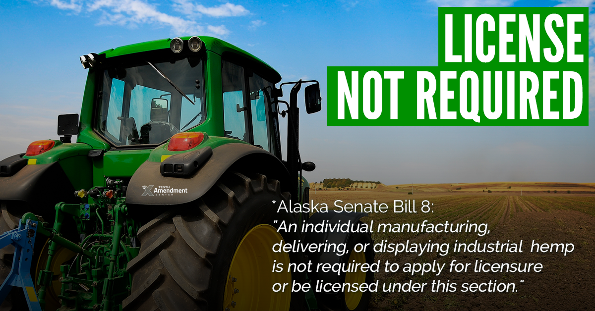 Alaska Senate Committee Passes Bill to Legalize Industrial Hemp, Foundation to Nullify Federal Ban in Practice
