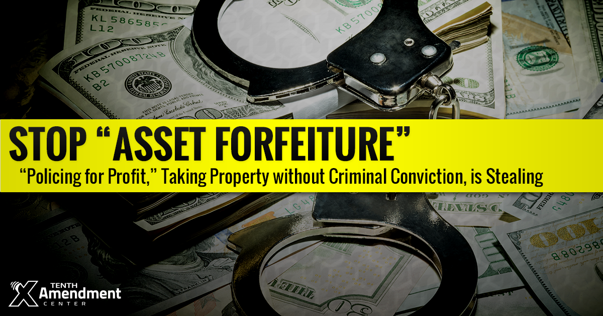 Washington Bill Would Curb “Policing for Profit” Via Asset Forfeiture, But Federal Loophole Remains