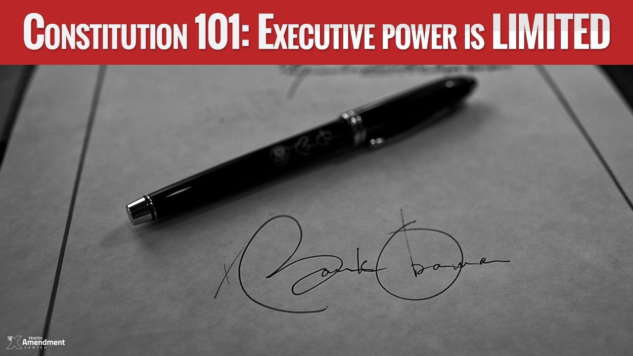 Executive Power under the Constitution