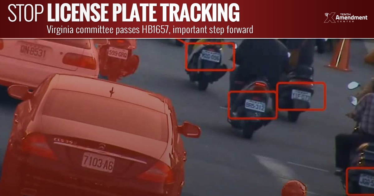 Virginia Committee Passes Bill to Restrict ALPR Use, Help Block National License Plate Tracking Program