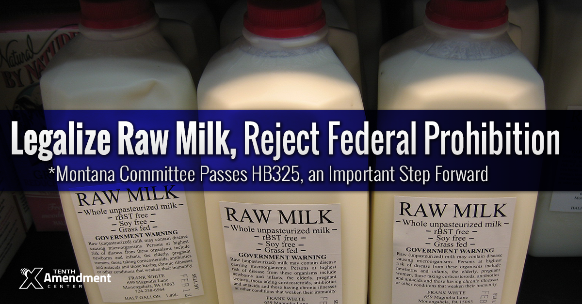 Montana Bill to Legalize Some Raw Milk Sales Passes Committee