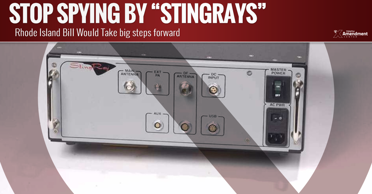 Rhode Island Bill Would Require Judicial Order for Stingray Use, Hinder Federal Surveillance Program