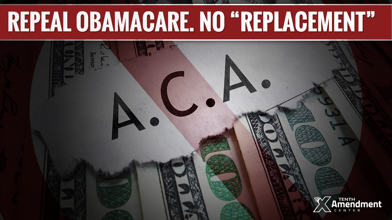 Repeal Obamacare. Do not “Replace.”