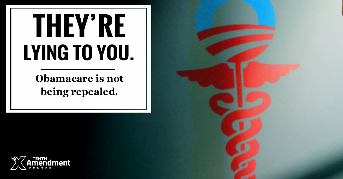 They’re Lying. Obamacare is not Being Repealed