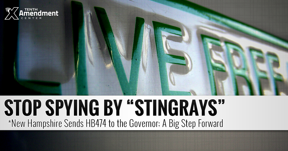 To the Governor: New Hampshire Passes Bill to Prohibit Warrantless Stingray Spying