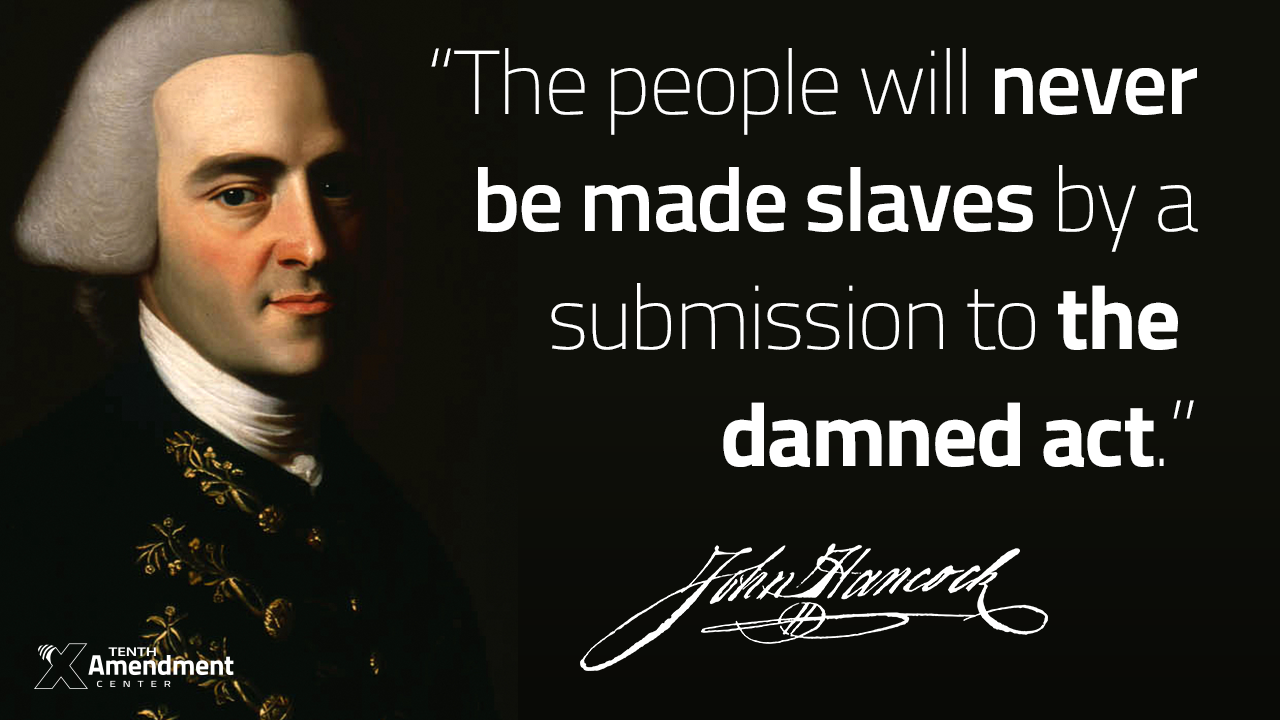 John Hancock and Richard Henry Lee: Resisting “The Damned Act”