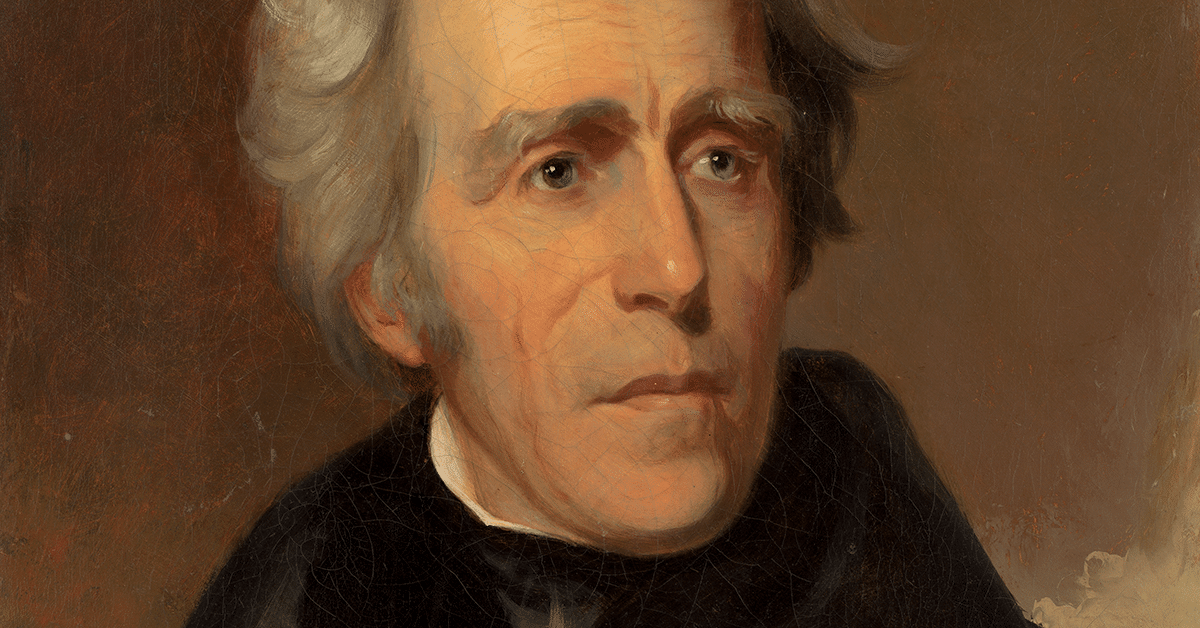Andrew Jackson made a huge mistake