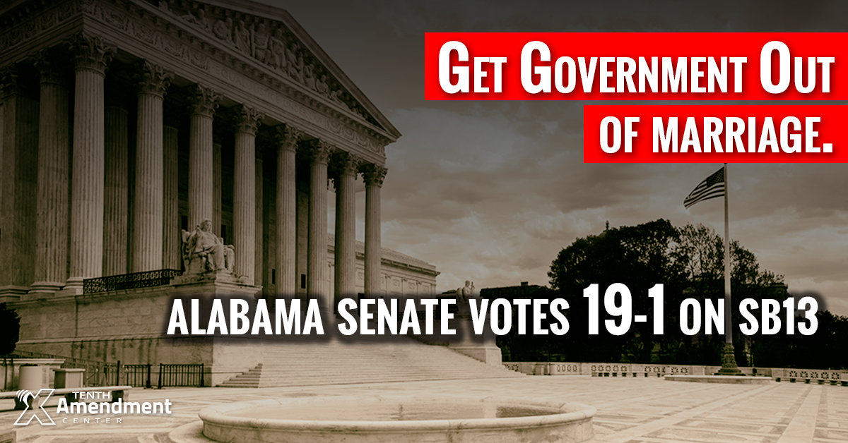 Alabama Senate Passes Bill to Eliminate Marriage Licenses, Nullify Federal Control in Practice