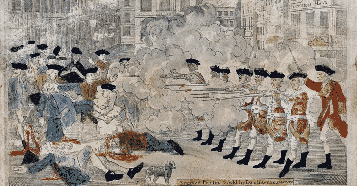 Today in History: The Boston Massacre, a Pivotal Step on the Road to Independence.