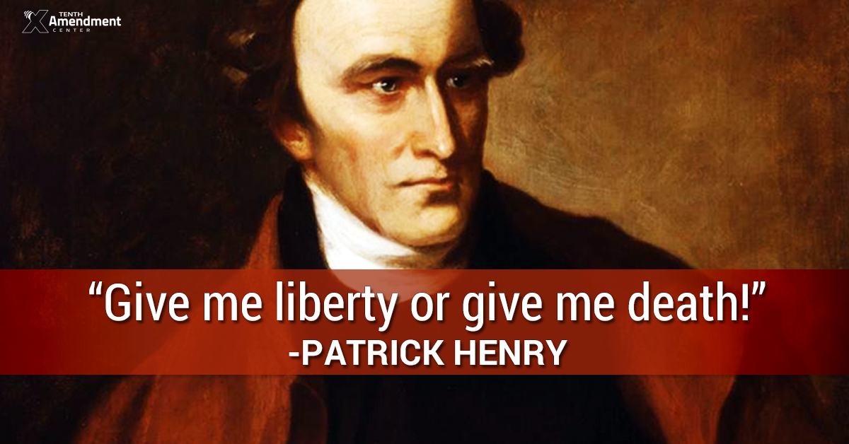 thesis of patrick henry's speech