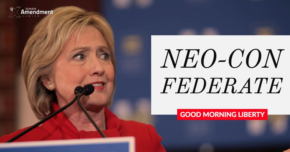 Hillary Clinton goes Neo-confederate: Good Morning Liberty 10-29-18