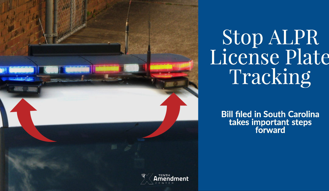 South Carolina Bill Would Limit ALPR Use, Help Block National License Plate Tracking Program