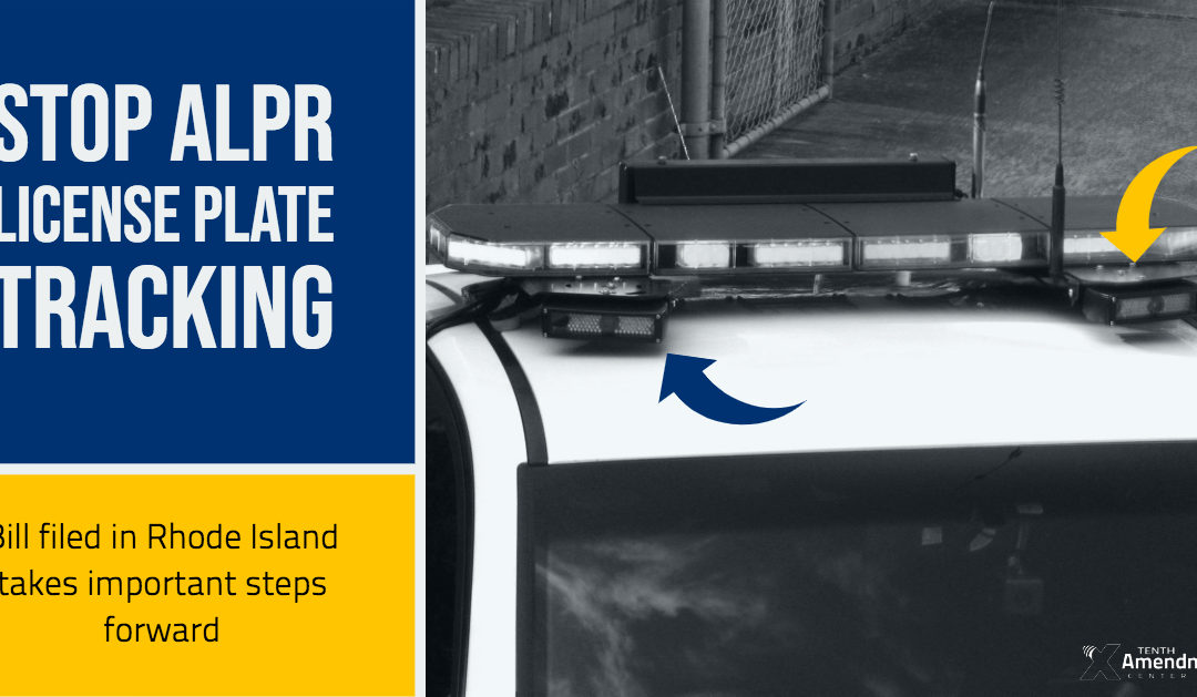 Rhode Island Bill Would Limit ALPR Use, Help Block National License Plate Tracking Program