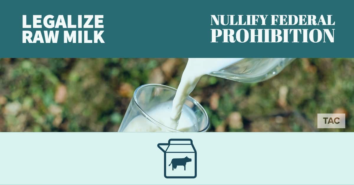 Hawaii Bills Would Legalize Limited Raw Milk Sales, Take Step to Nullify Federal Prohibition Scheme
