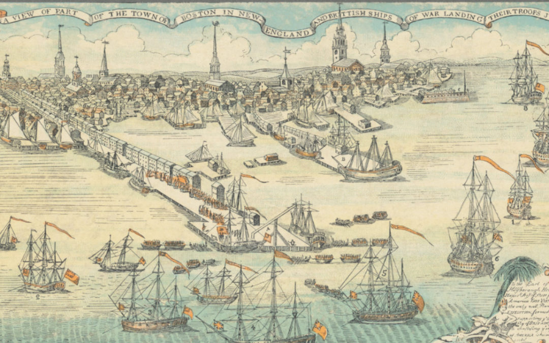 Today in History: Enforcement of the Boston Port Act Begins
