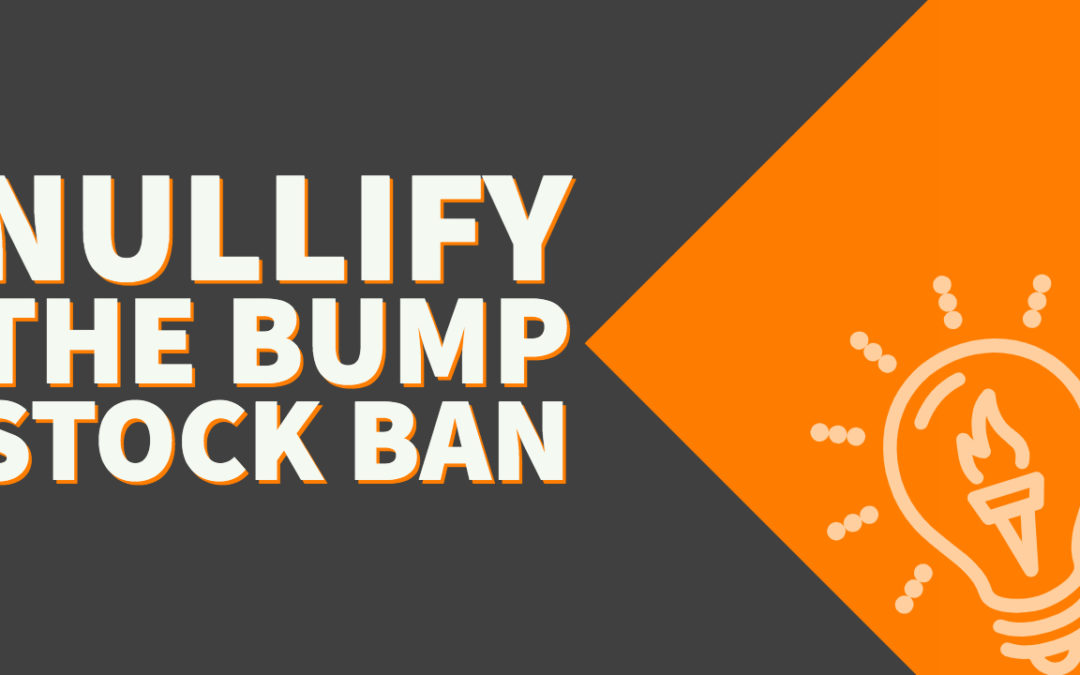 Bump Stocks: Will the People Nullify the Ban?