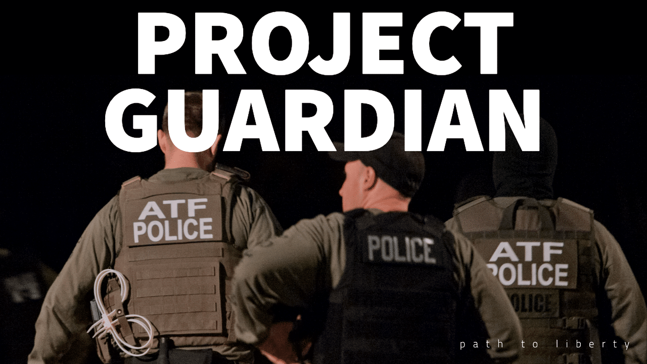 Project Guardian: Another Big Attack on the Constitution and Liberty