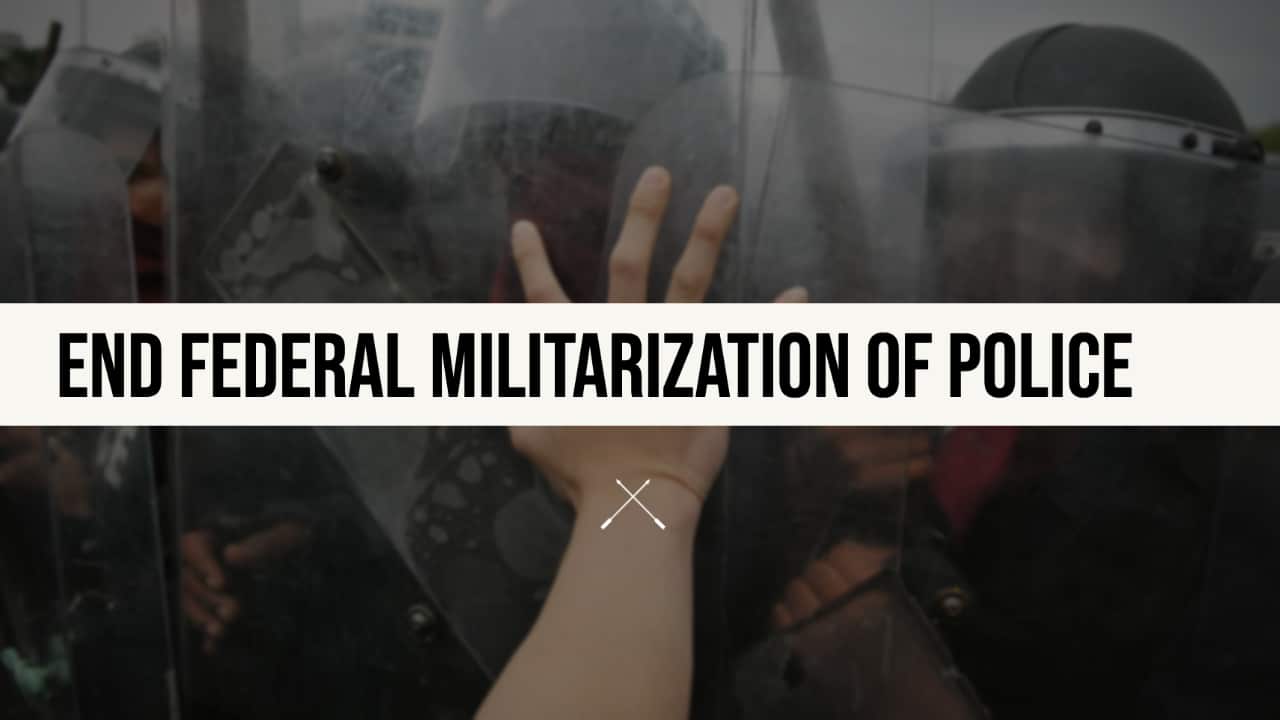 Signed by the Governor: California Law Sets Foundation to End Federal Militarization of Police