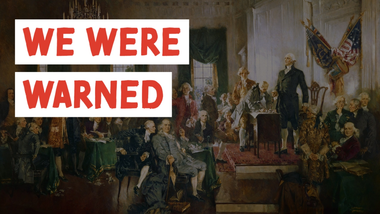 We Were Warned: The Founders on Standing Armies