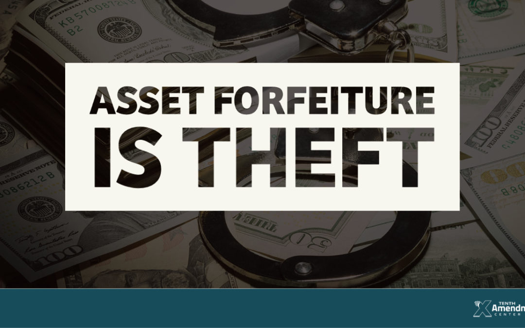 Massachusetts Bill Would Remove Financial Incentive for Asset Forfeiture