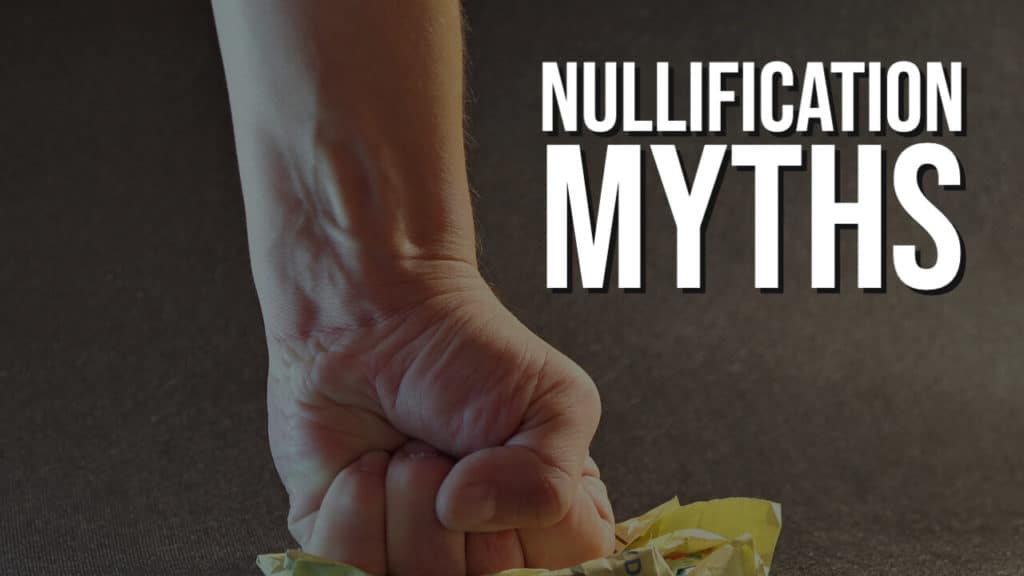 Anti-Nullification Propaganda: Definitions Matter