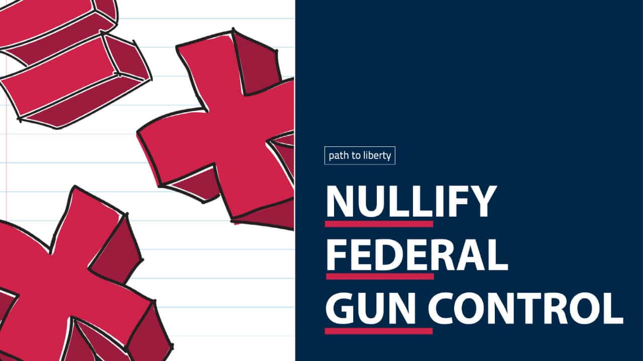 4 Essential Steps to Nullify Federal Gun Control