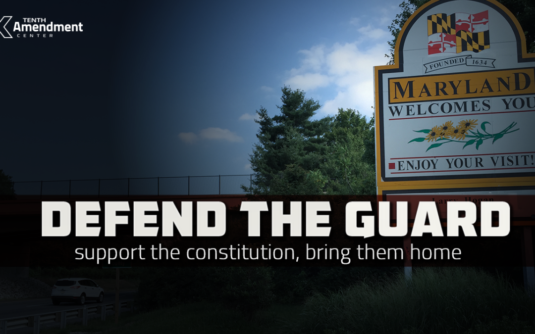 Maryland Committee Holds Hearing on Bill to Set Foundation to End Unconstitutional National Guard Deployments