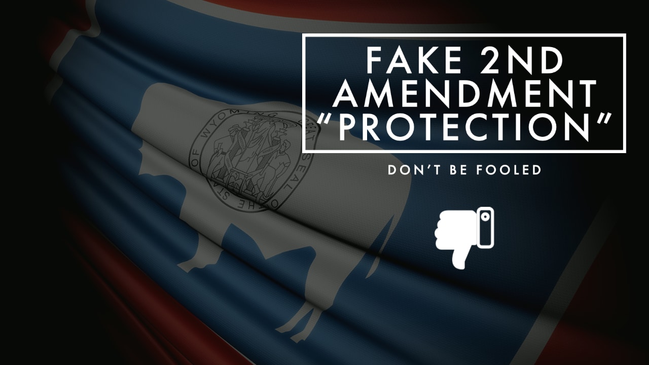 To The Governor: Wyoming Passes Fake 2nd Amendment “Protection” Act ...