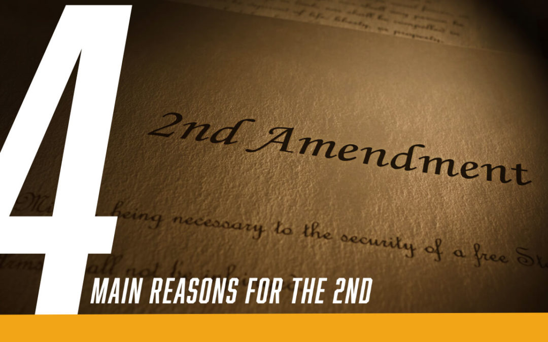 4 Main Reasons for the 2nd Amendment