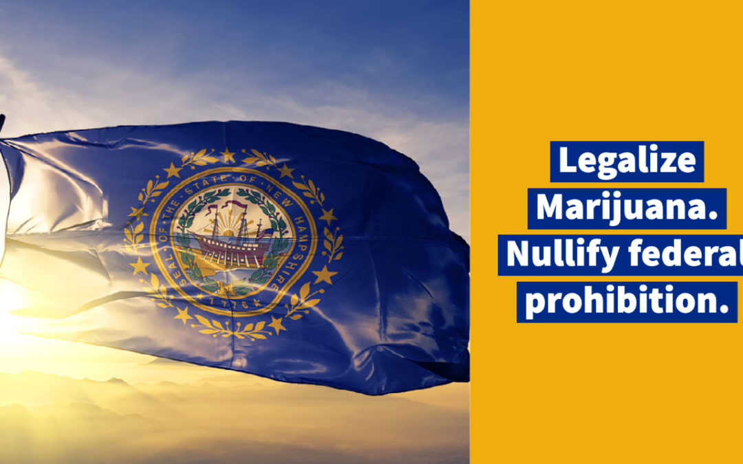 New Hampshire House Passes Bill to Legalize Marijuana, Ban Enforcement of Federal Cannabis Prohibition